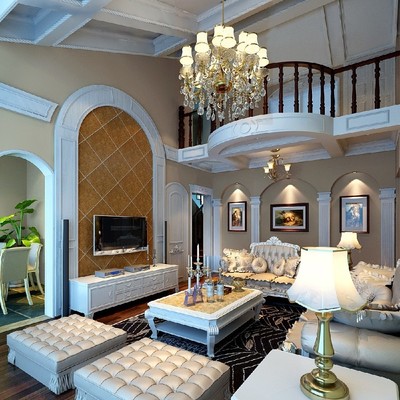 130平欧式豪华复式与北欧极简的对话 梦湖香郡实景图深度赏析