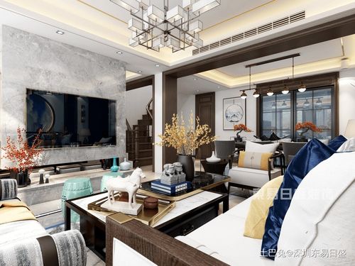 200平中式古典别墅豪宅装修效果案例 为父母量身打造，中式古典减沉闷感设计赏析